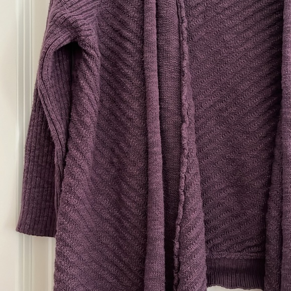 Purple Cardigan - Picture 2 of 2